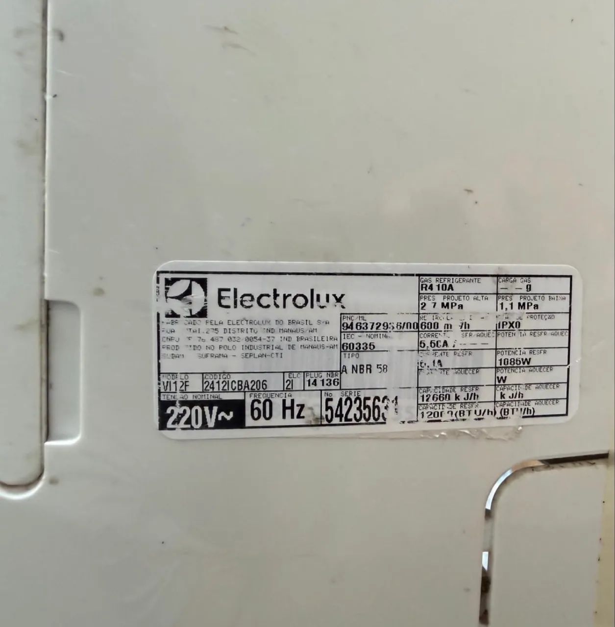 AR-CONDICIONADO 12.000 BTUs Electrolux - Foto 3