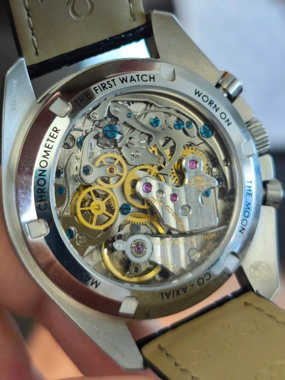 Omega Speedmaster Branco SUPER CLONE - Foto 3