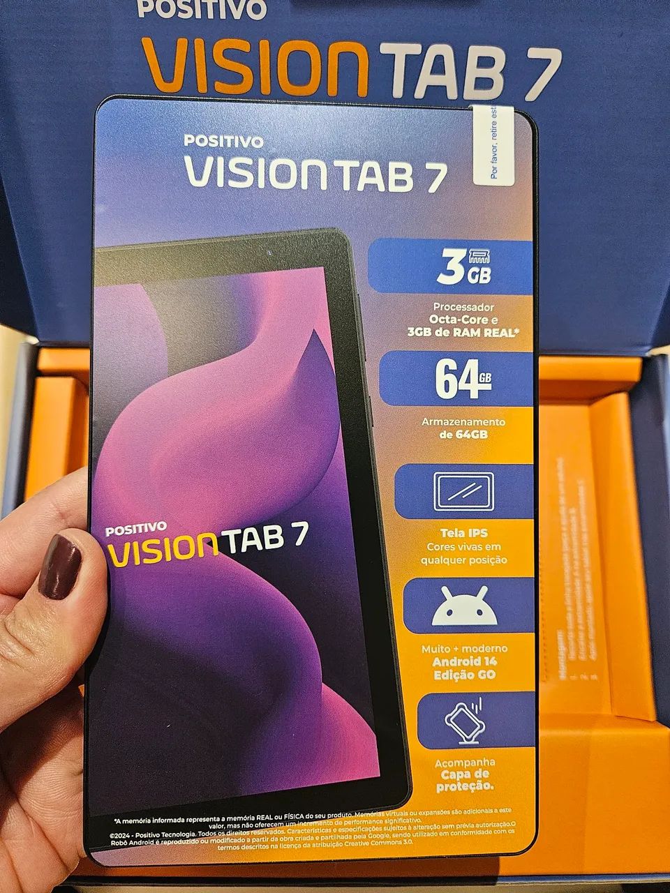 Tablet Positivo Vision 7 64gb - Foto 2