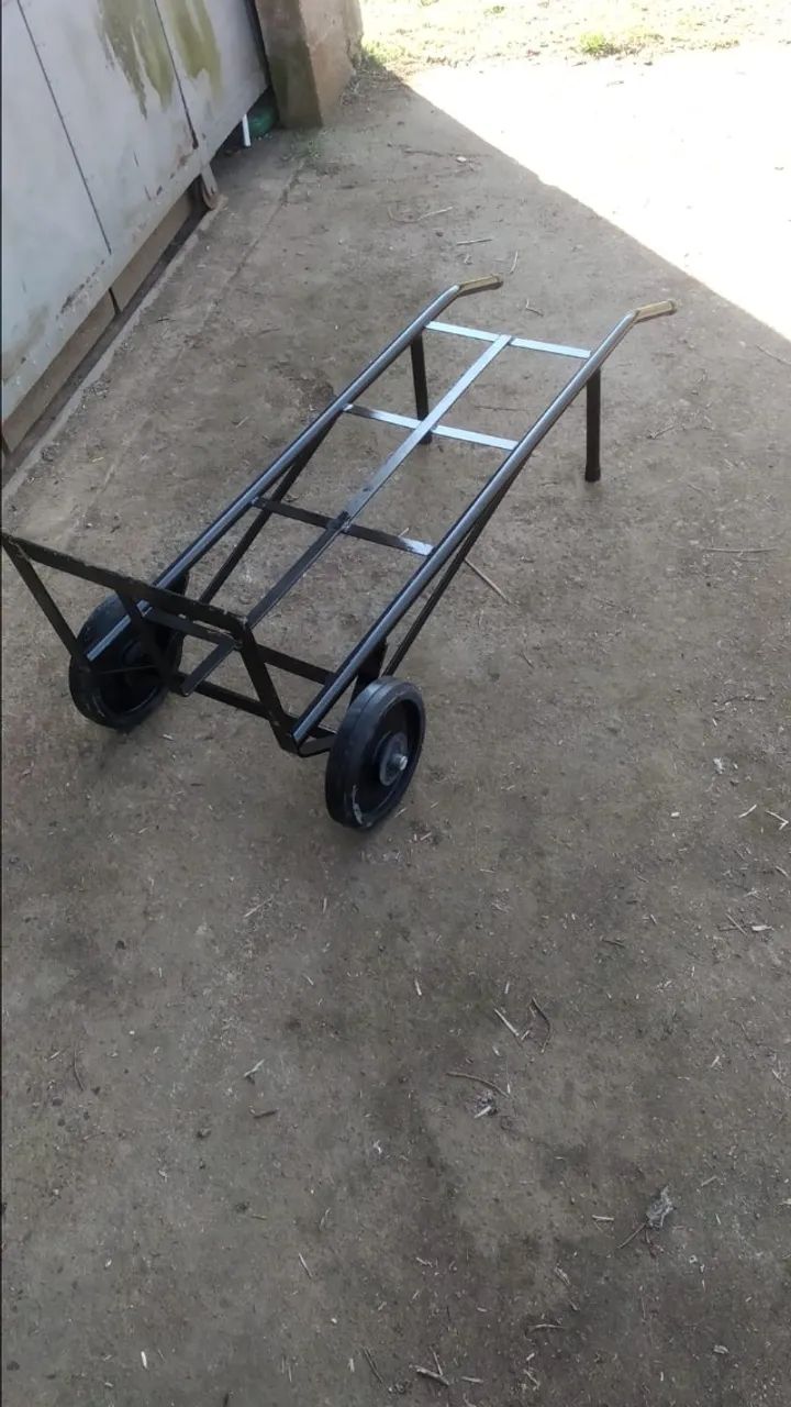 Carrinho de Armazém e Carga para Transporte - 300 Kg - Foto 4