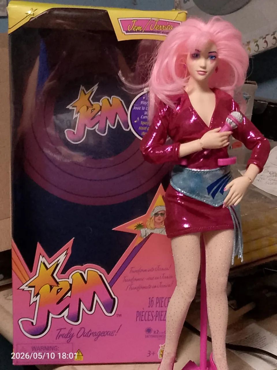 Boneca importada dos EUA Jeam and the Holograms Edição 40 anos - Foto 4