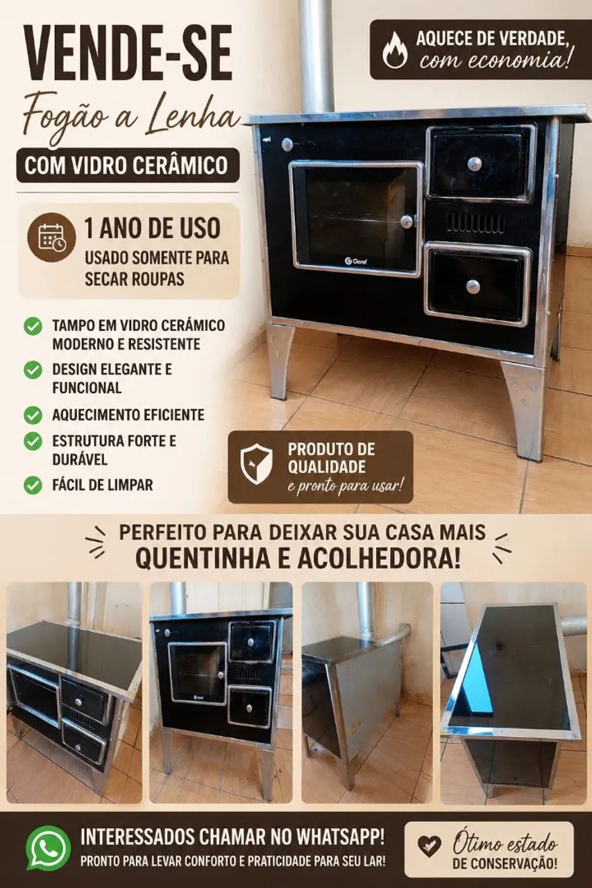 Fogão alenha 