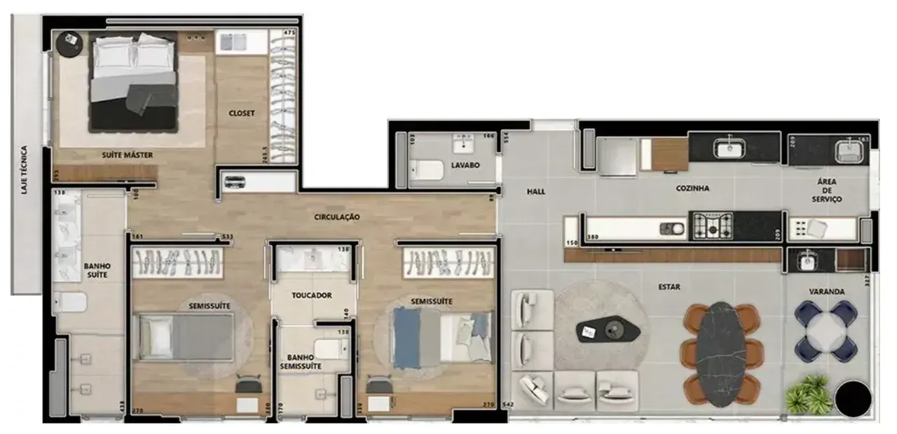 PLANTA 103m²