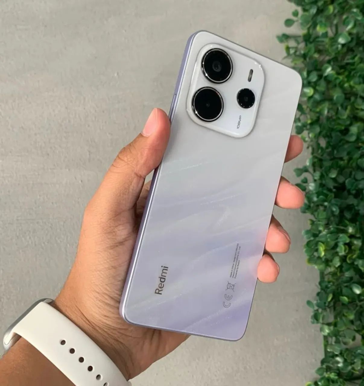 Celular Único - Redmi Note 14 - Lilás Última peça - 6Ram/128Gb + entrega grátis 