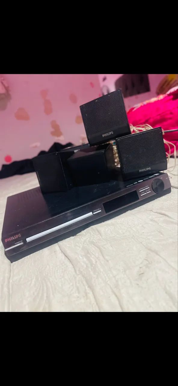 ? Home Theater Philips - R$ 150 - Foto 2