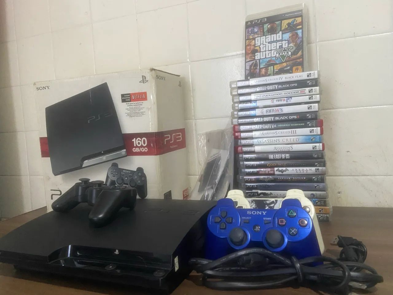 PlayStation 3 Slim completão  - Foto 3