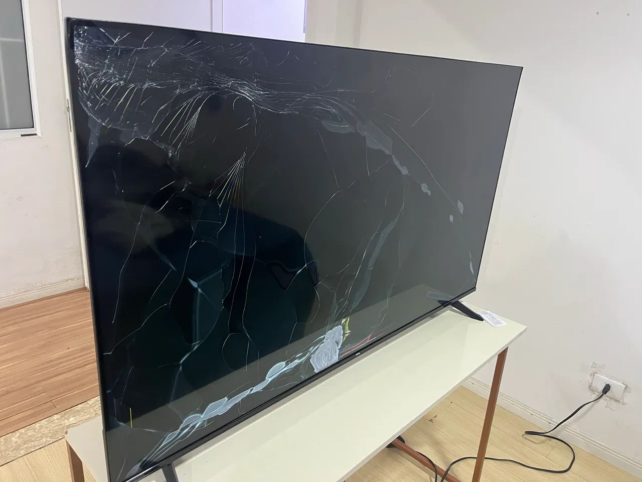 Vendo TV 55? TCL QUEBRADA, NOTA FISCAL - Foto 5