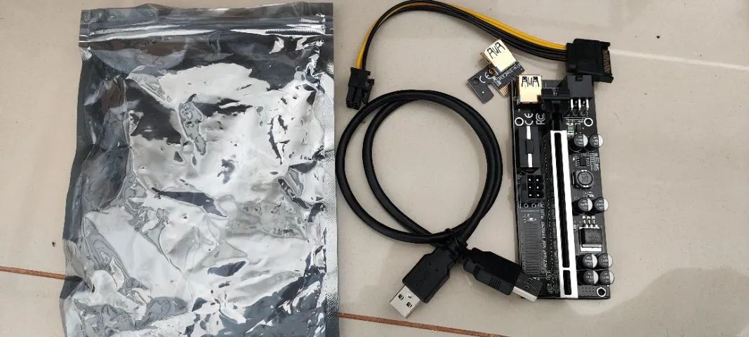10 unidades de Riser PCI-E 009S Plus USB 3.0 009S Express 1X 4x 8x 16x Extender GPU - Foto 2
