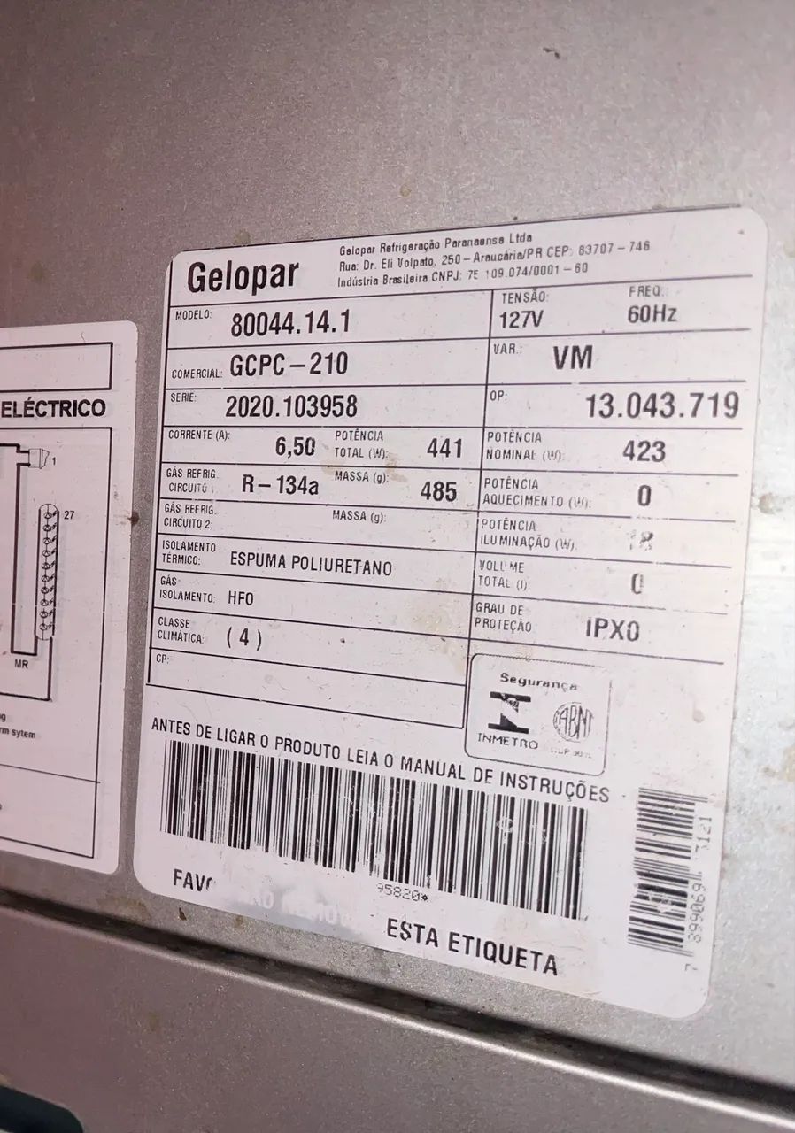 Balcão Expositor De Açougue GCPC-210 VM Da Gelopar - Foto 4