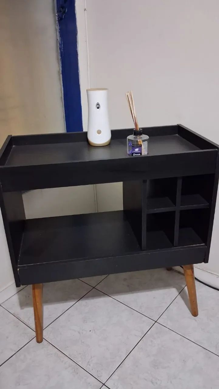 Conjunto Rack com Painel + Barzinho + 2 Mesinhas - Foto 4