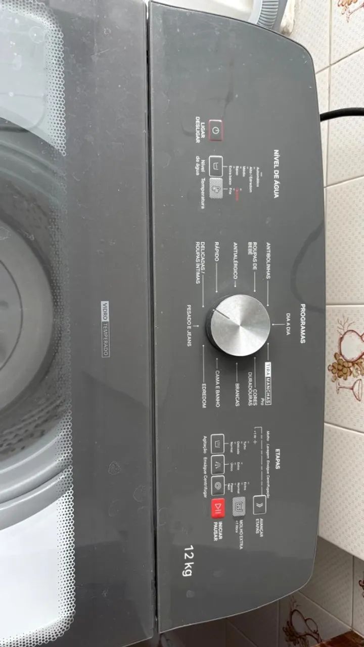 Maquina de Lavar Brastemp 12kg agua fria + quente - Foto 6