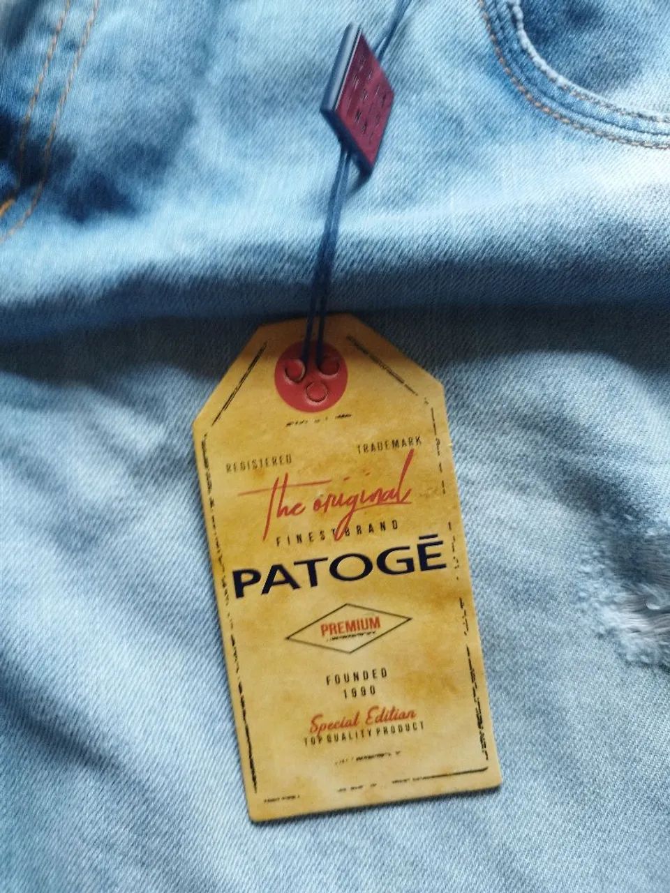 Bermuda Jeans Patogê 46 - Foto 2