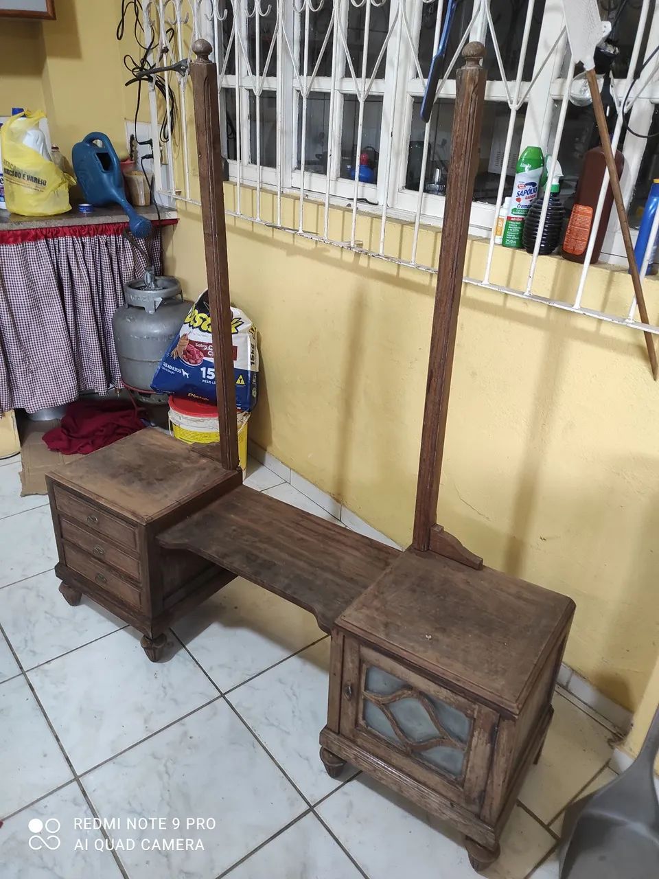 Penteadeira antiga para restauração: