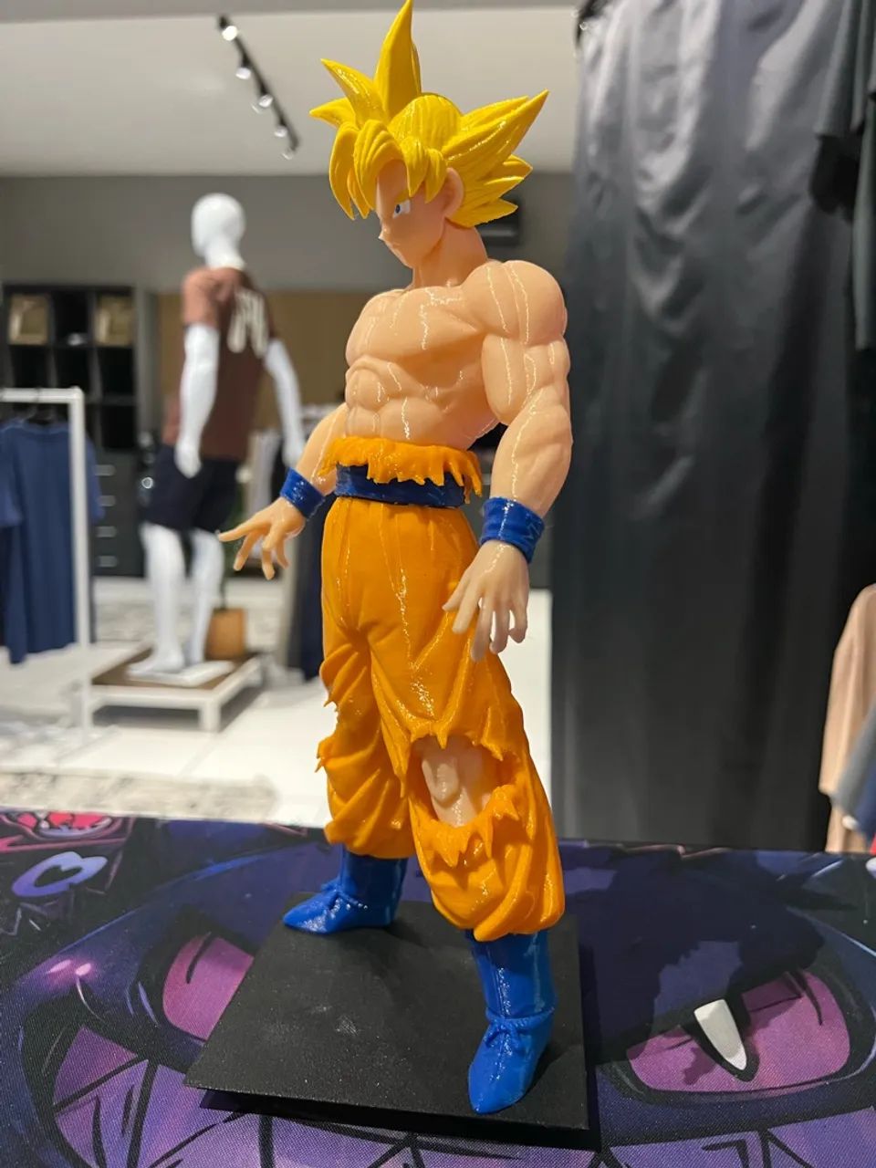 Boneco 3d Goku super sayagim  - Foto 5