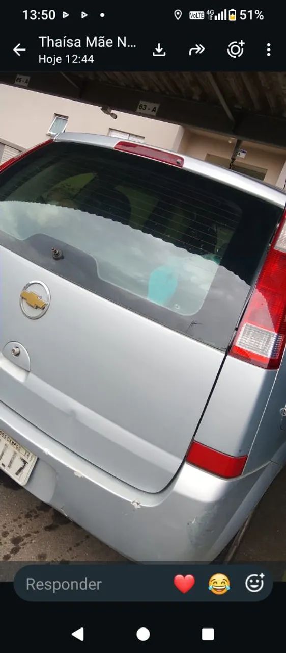 Chevrolet Meriva 1.8/ CD 1.8 MPFI Flexpower 8V 2004