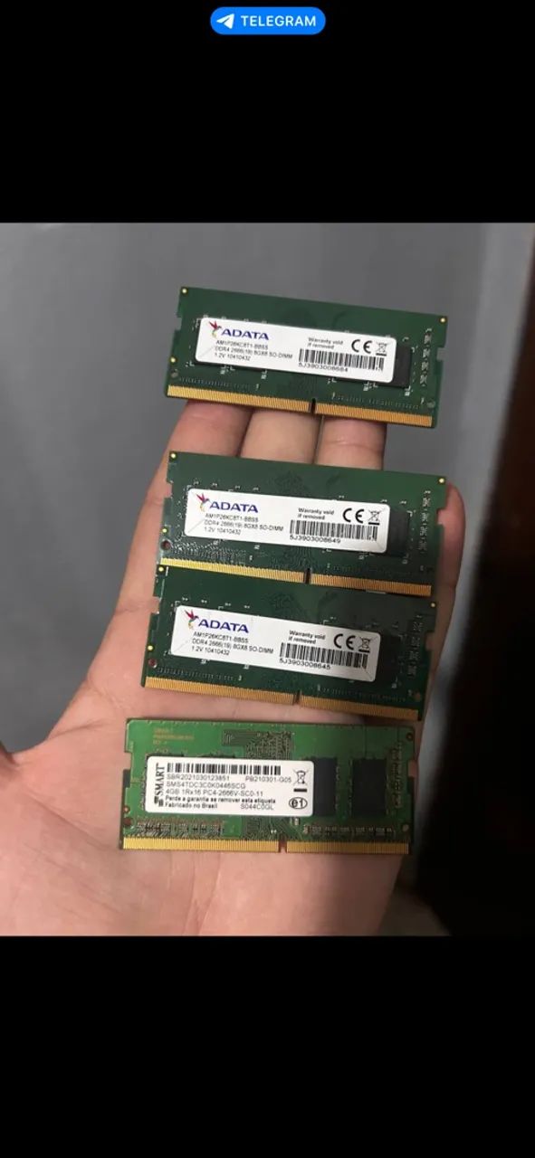 Memória RAM Notebook DDR4 8GB