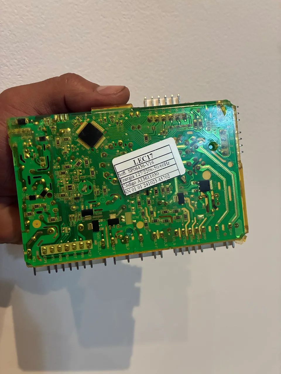 Vendo placa original Electrolux lec17 