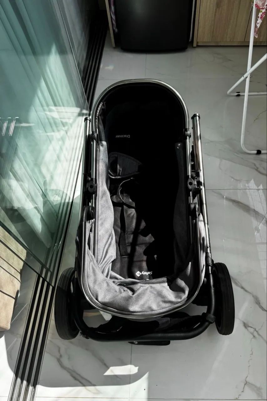 Carrinho de bebê Safety 1ST Discovery Grey - Foto 4