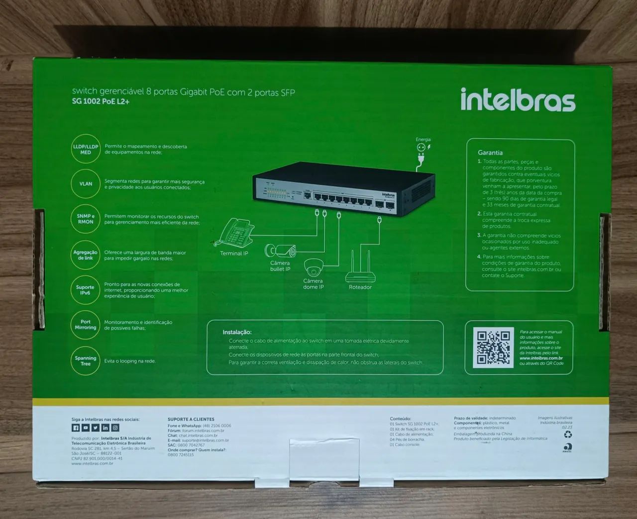 Switch gerenciável Intelbras - Foto 2