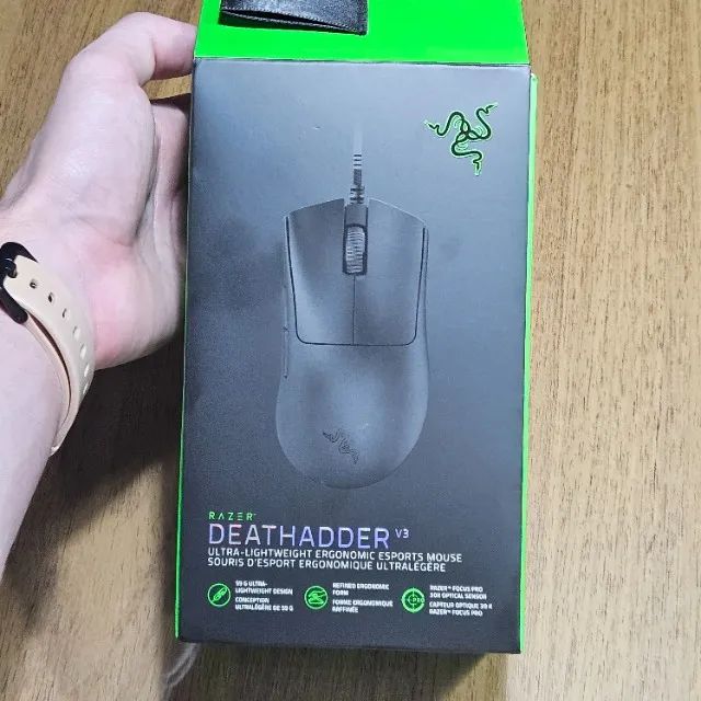 Mouse Deathadder V3 Preto - Foto 2