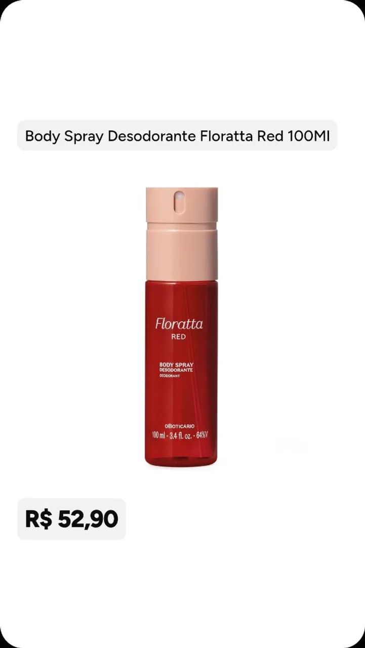 Perfume florata red