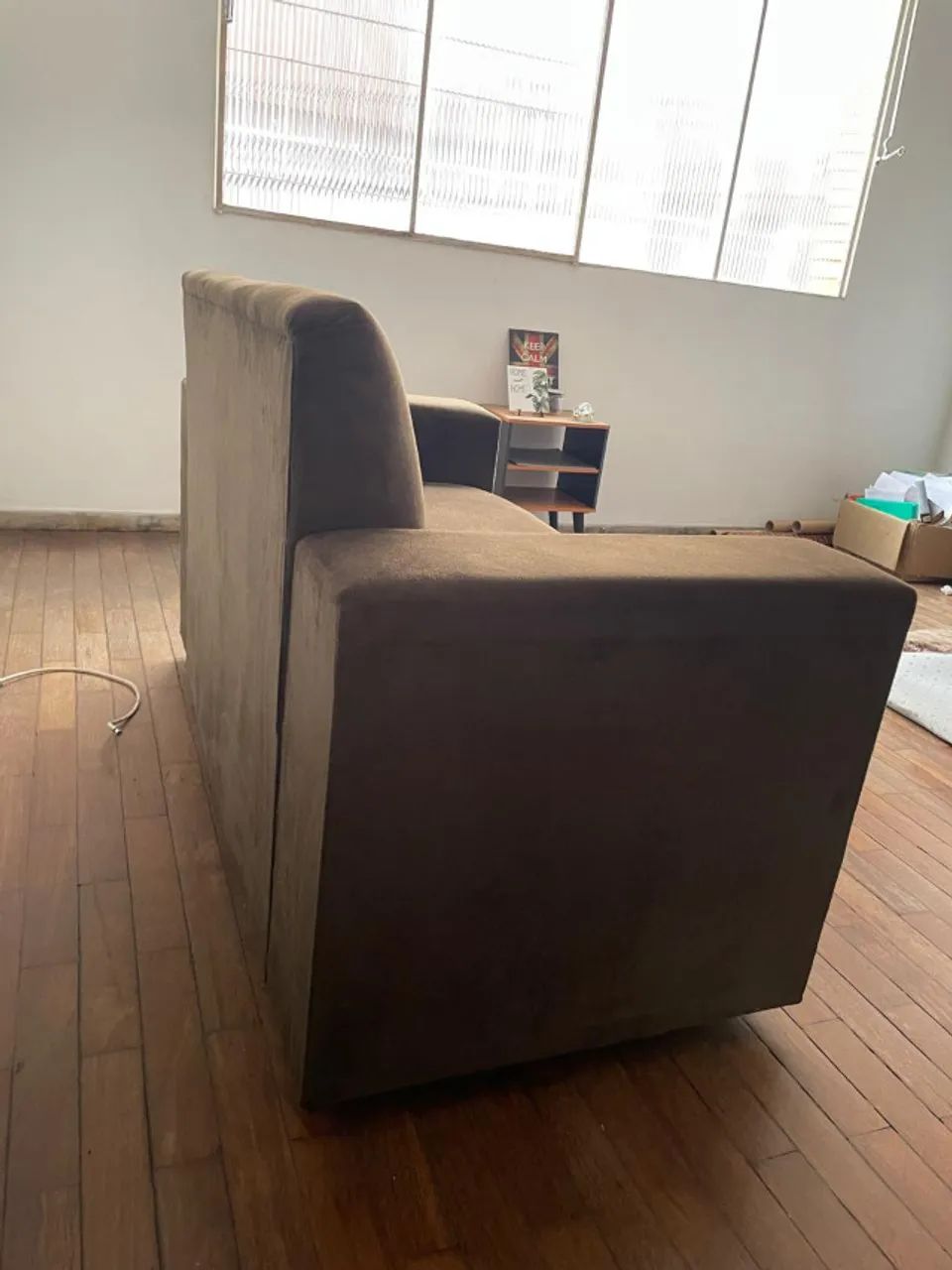 Sofá 2 Lugares Marrom - Super Conservado / Retirada no Grajaú - Foto 3