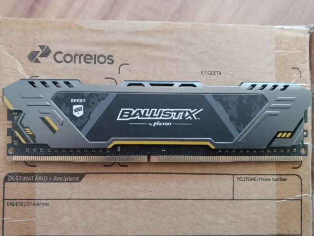 memoria crucial ballistix sport 8gb