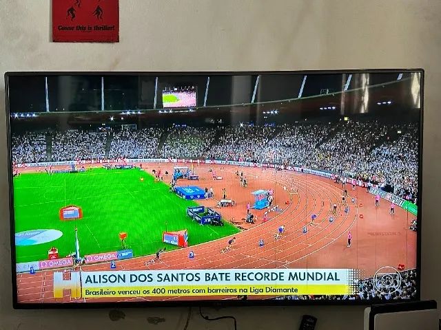 TV LG 55'' com defeito