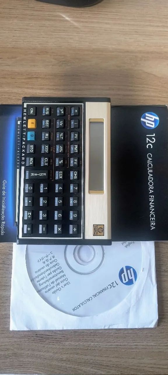 Calculadora HP 12c Gold 