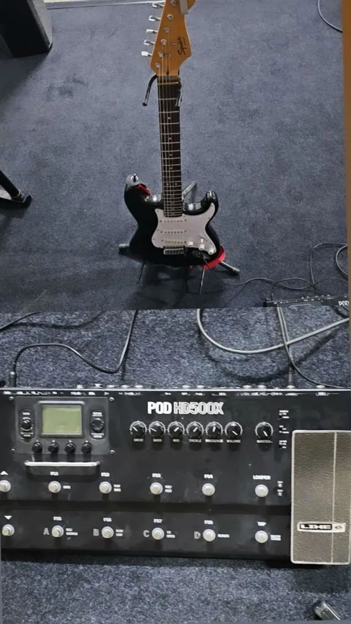 Kit Guitarra e Pedaleira