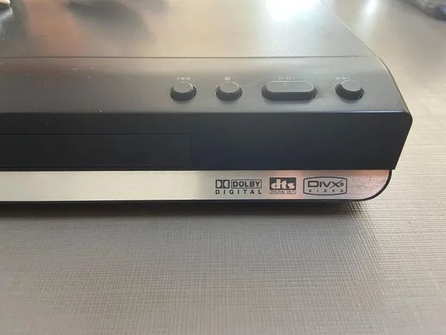 dvd player samsung clássico de mesa em perfeito estado. - Foto 2