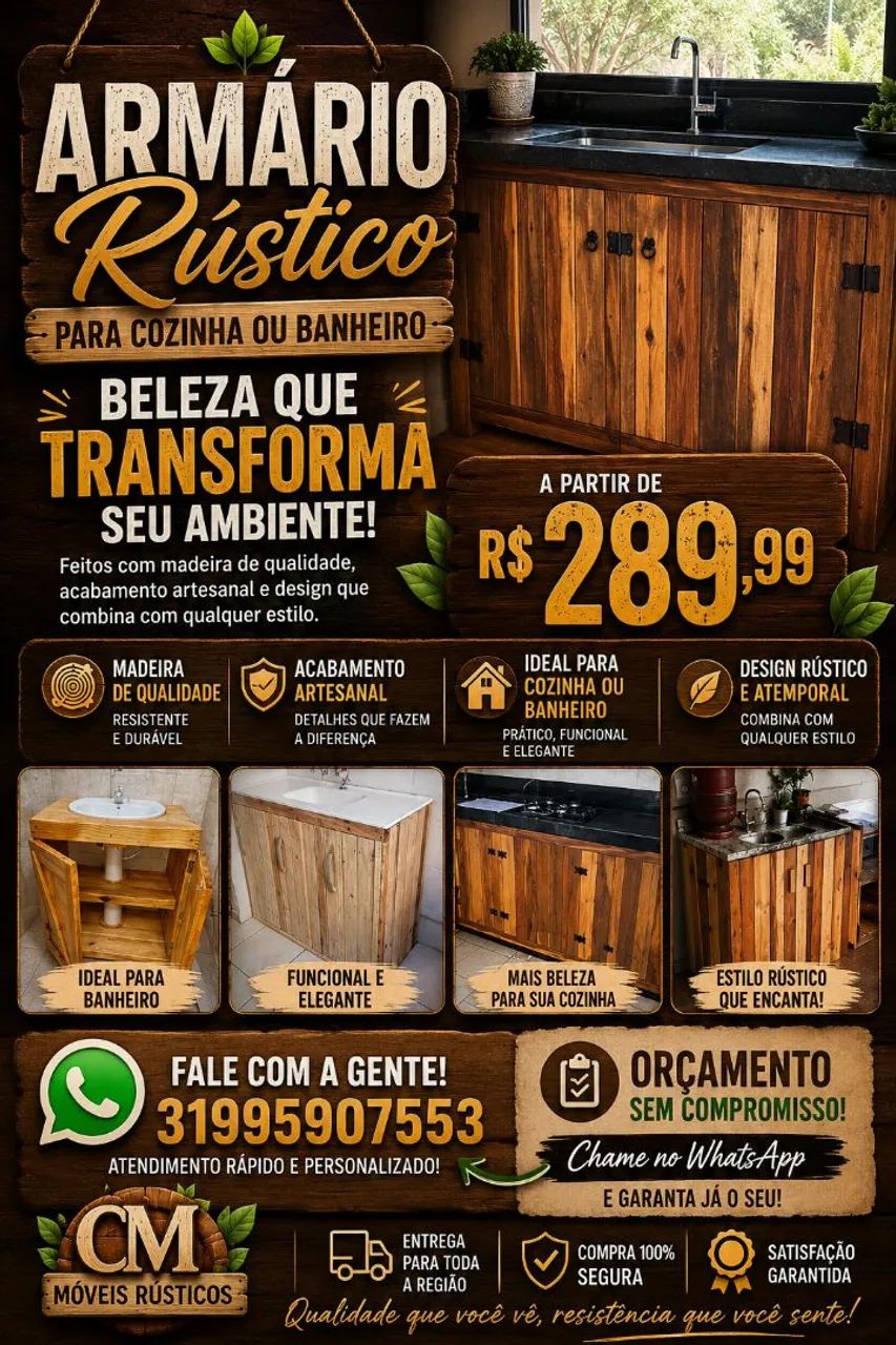 Móveis rústicos  - Foto 4