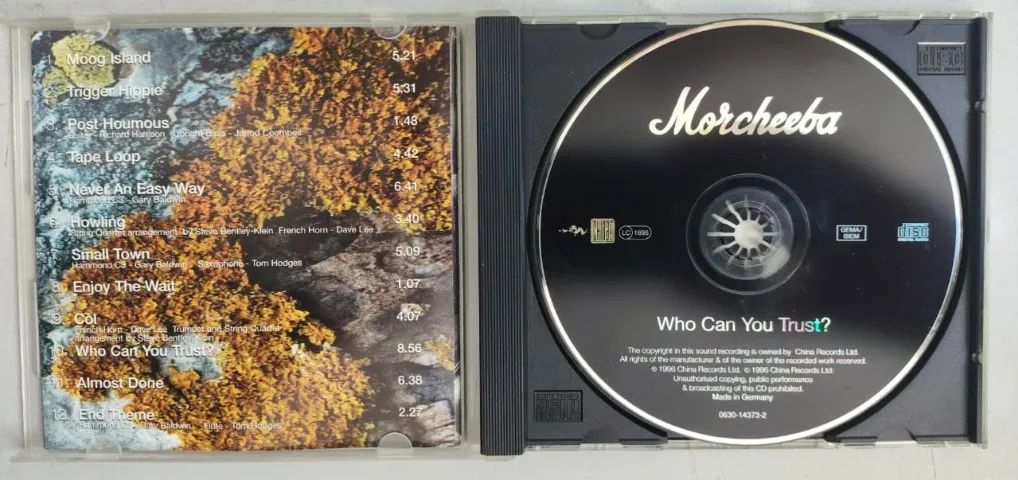 Cd - Morcheeba - Who Can You Trust? 1996 - Foto 2
