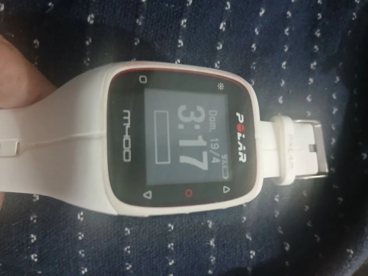 Relógio polar m400 - leia