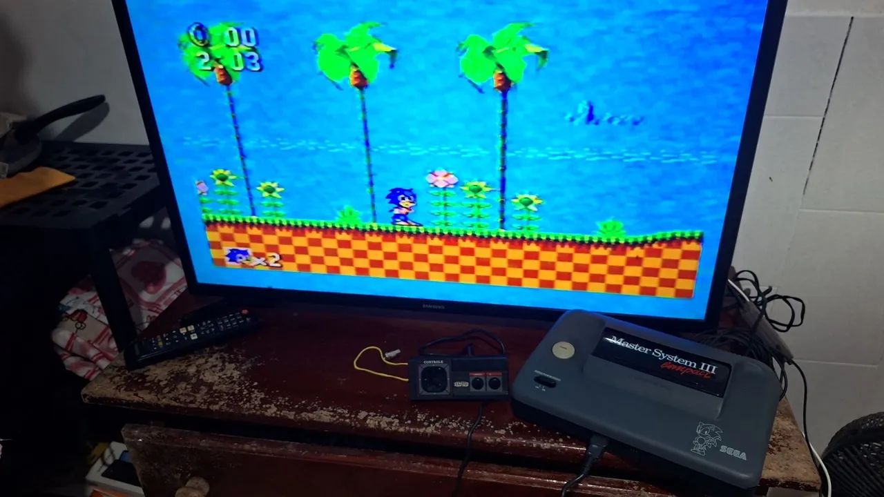 Master System 3 Compact Com Controle (Leia)