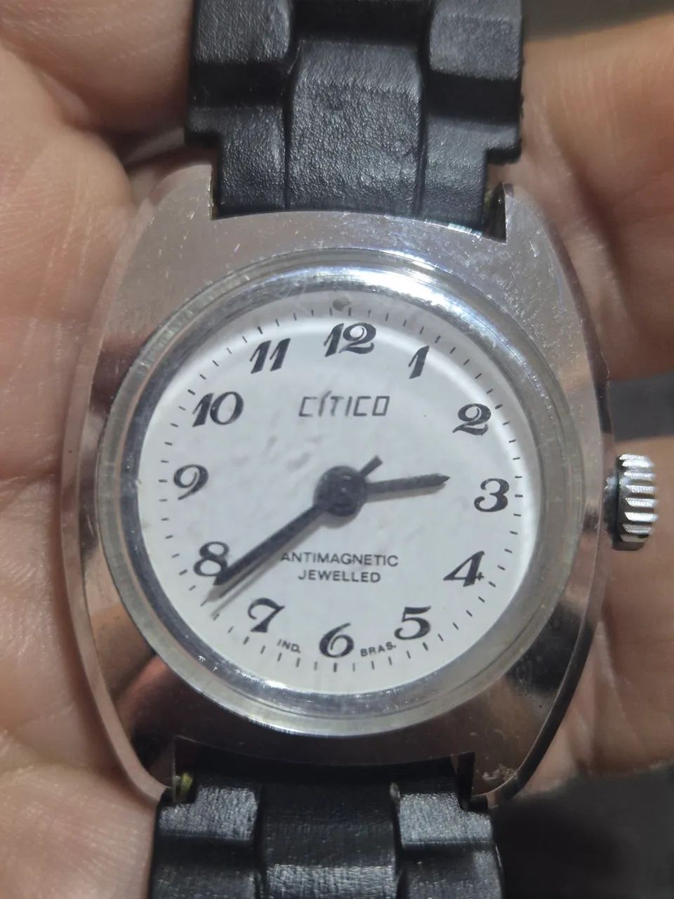 Relógio CITICO MECÂNICO VINTAGE  -  FUNCIONANDO