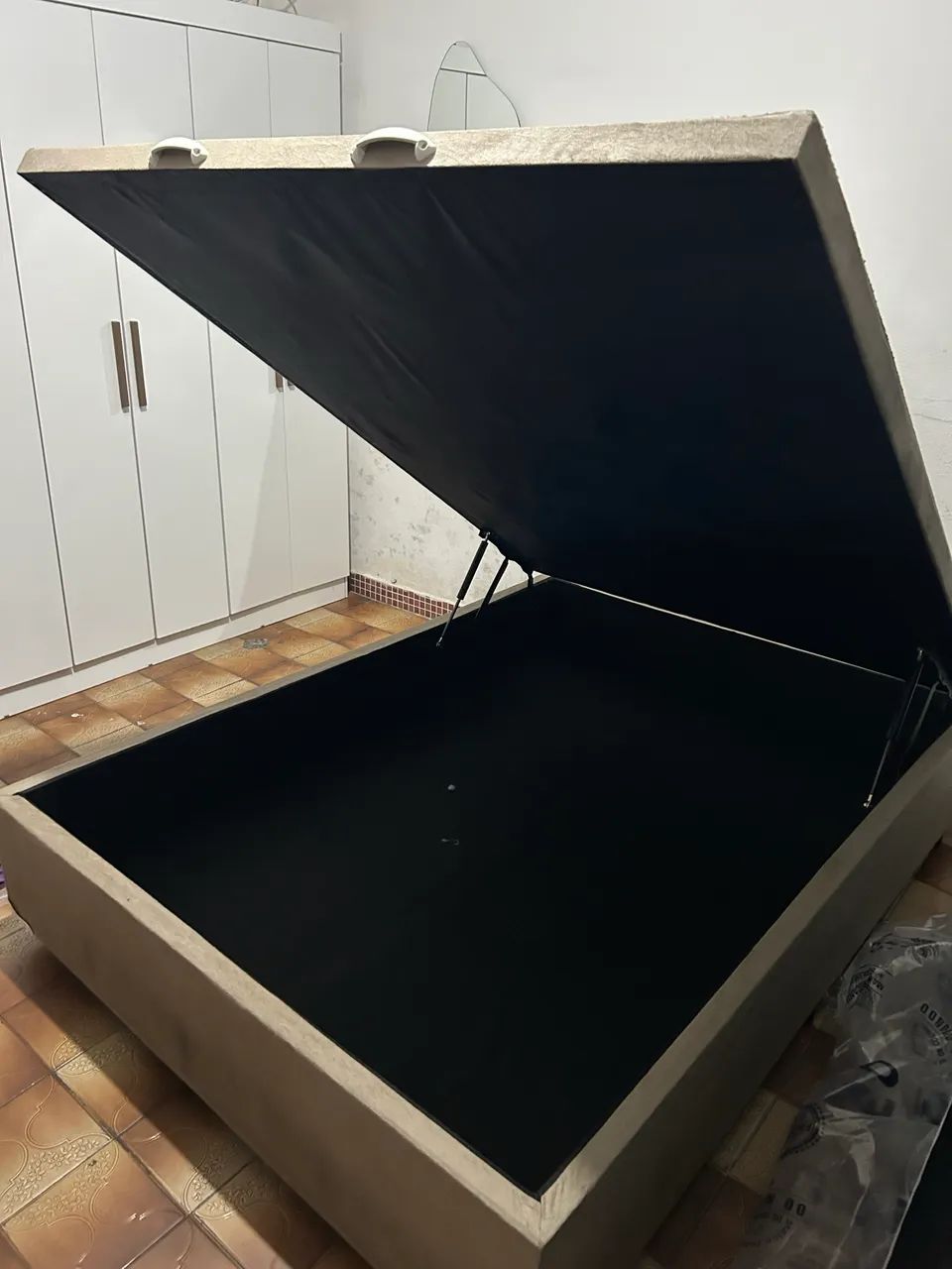 Baú Para Cama de Casal 