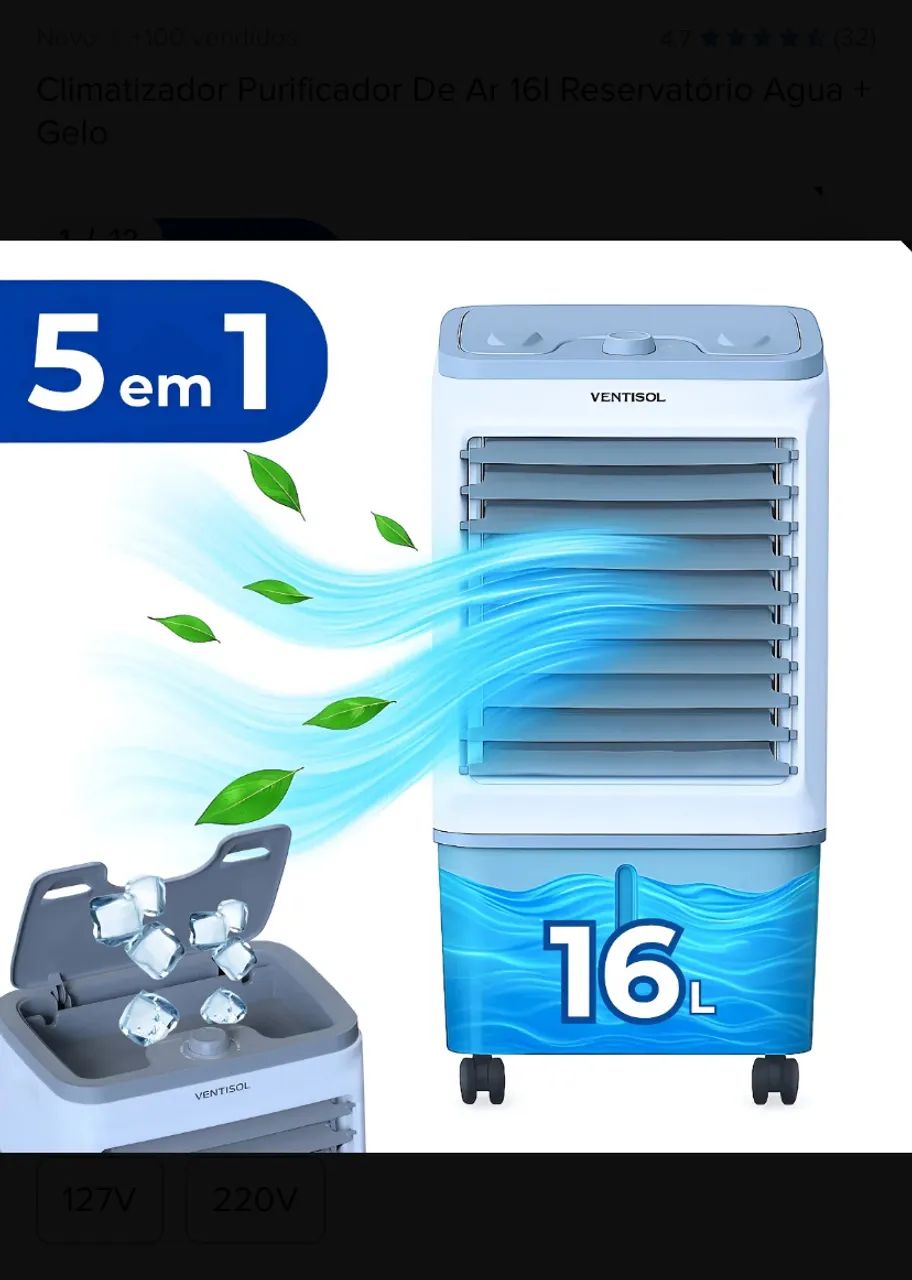 Climatizador de Ar ventisol  - Foto 5