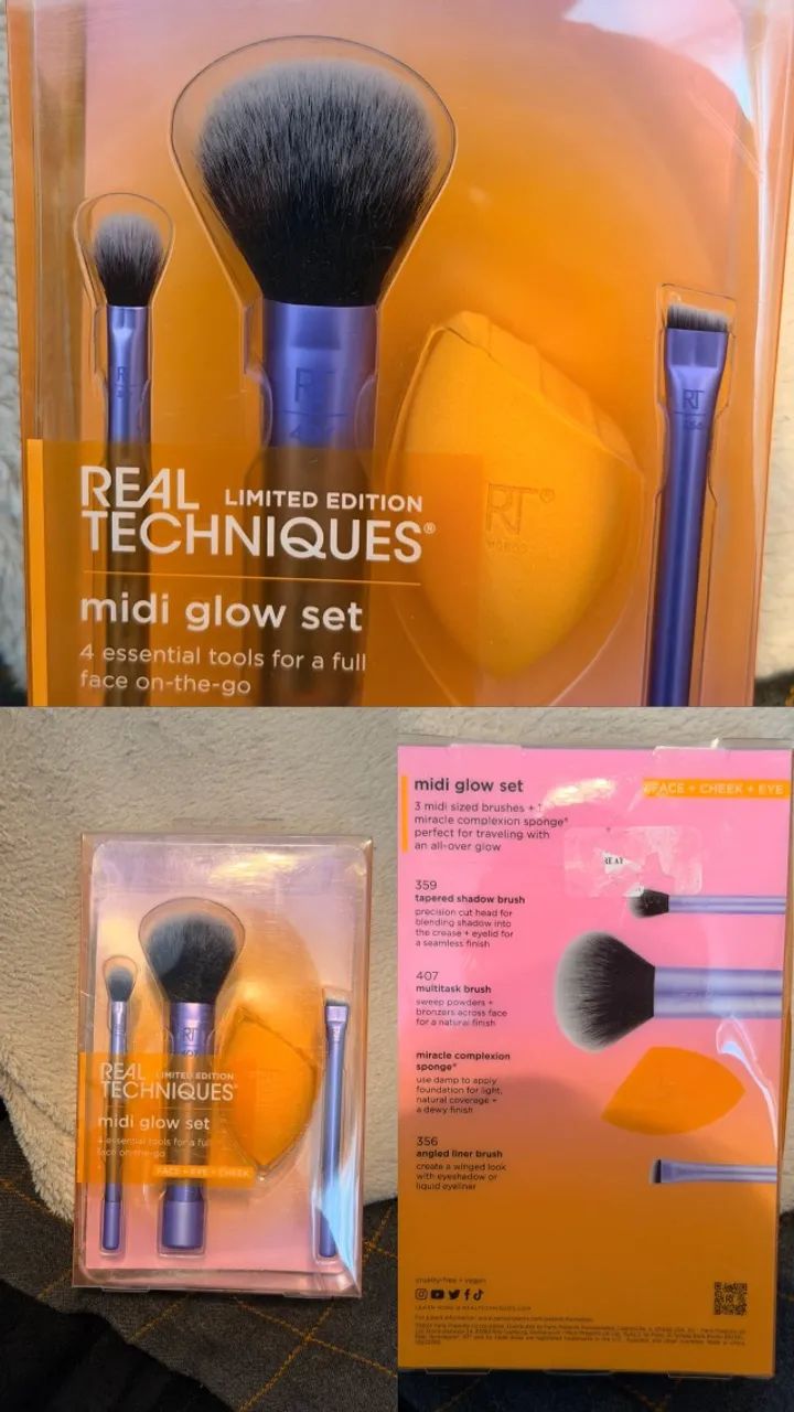 Kit de pincéis de maquiagem Real Techniques - Foto 3