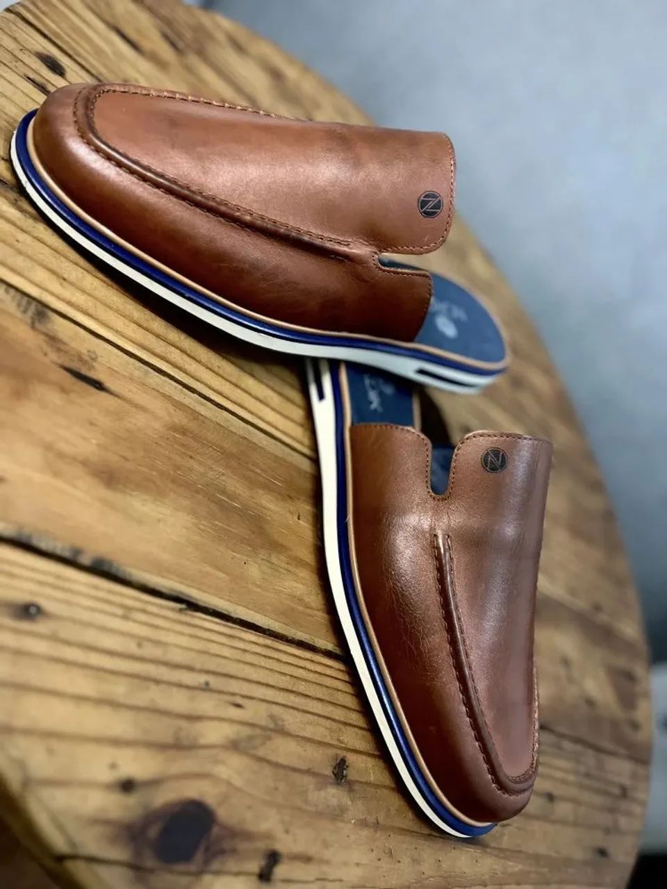 Sapato Mule Nordik Marrom