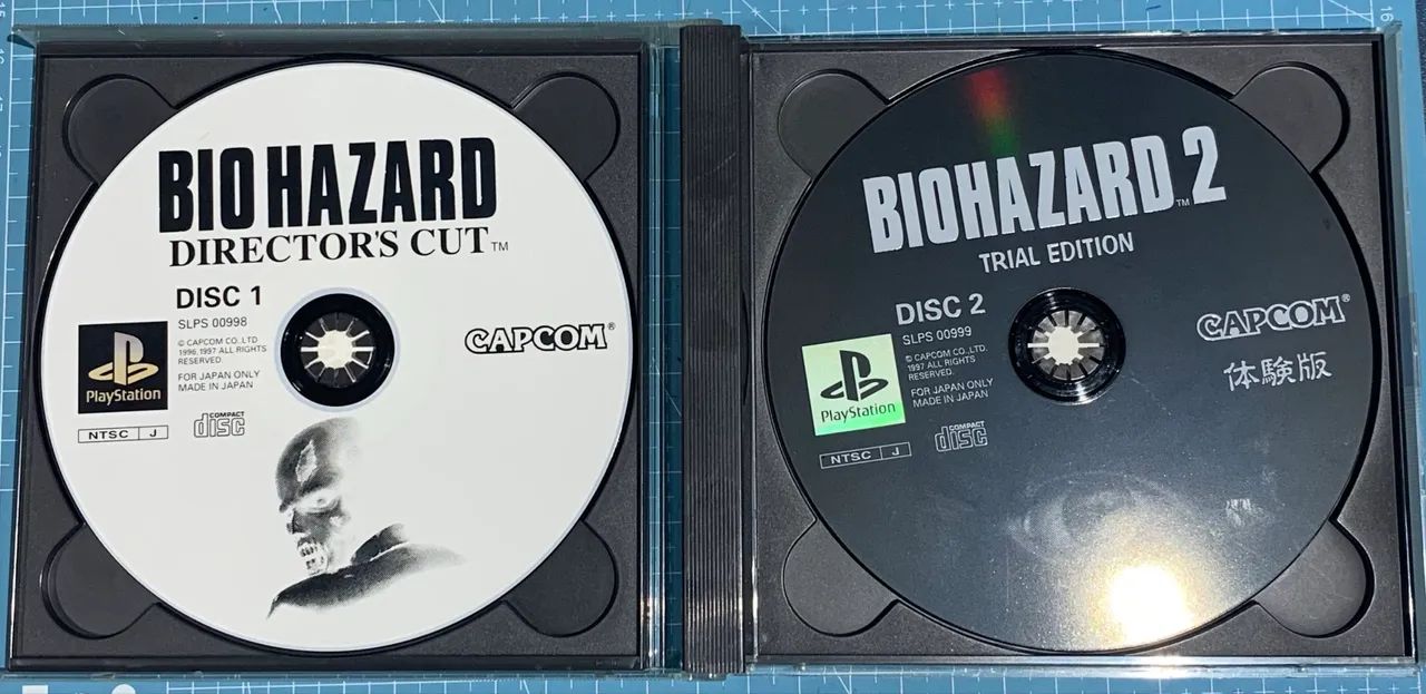BIO HAZARD CD-ROM版 Bio hazard residente evil ps1 original - Jogos de Vídeo Game