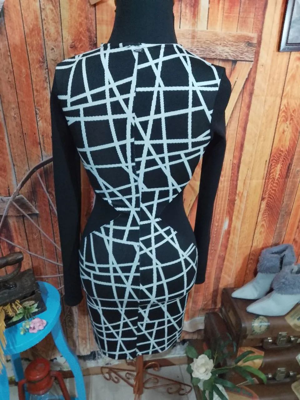 Vestido com elastano P - Foto 5