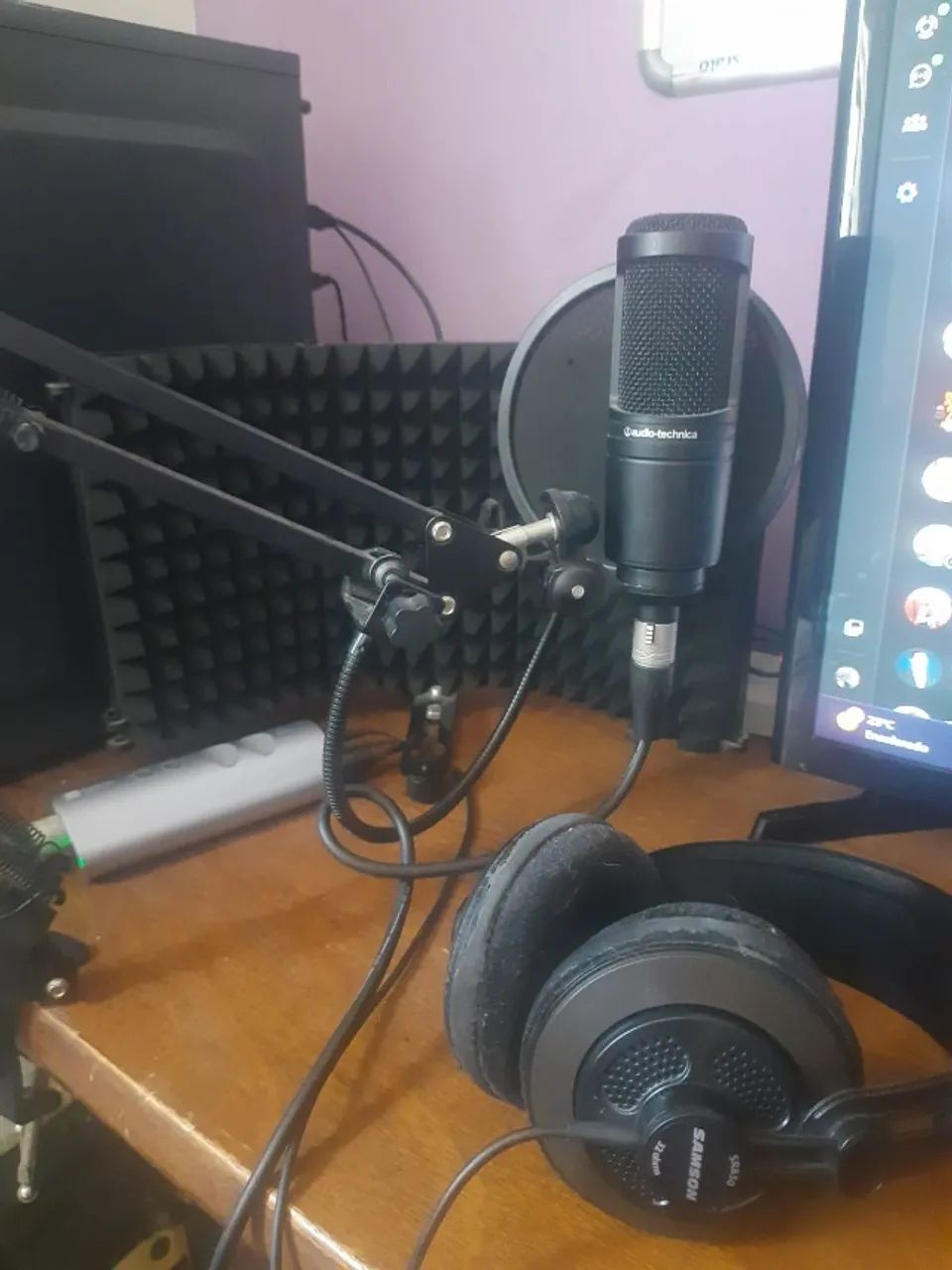 Kit completo de gravação / home studio