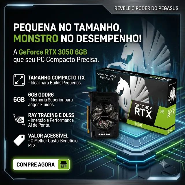 Placa de Video RTX 3050