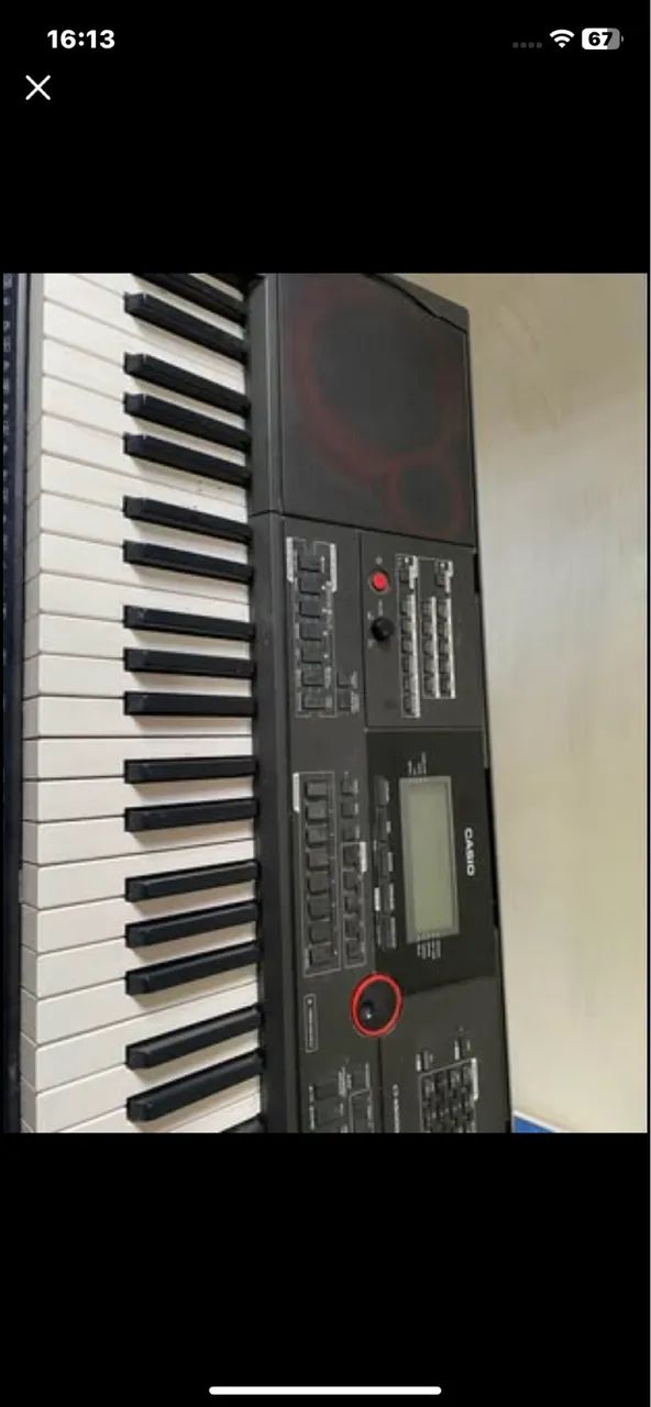 Teclado Cássio ctx50000 para consertar 