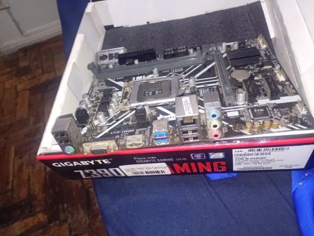 placa mae h310 + core i5 9400f - Foto 4