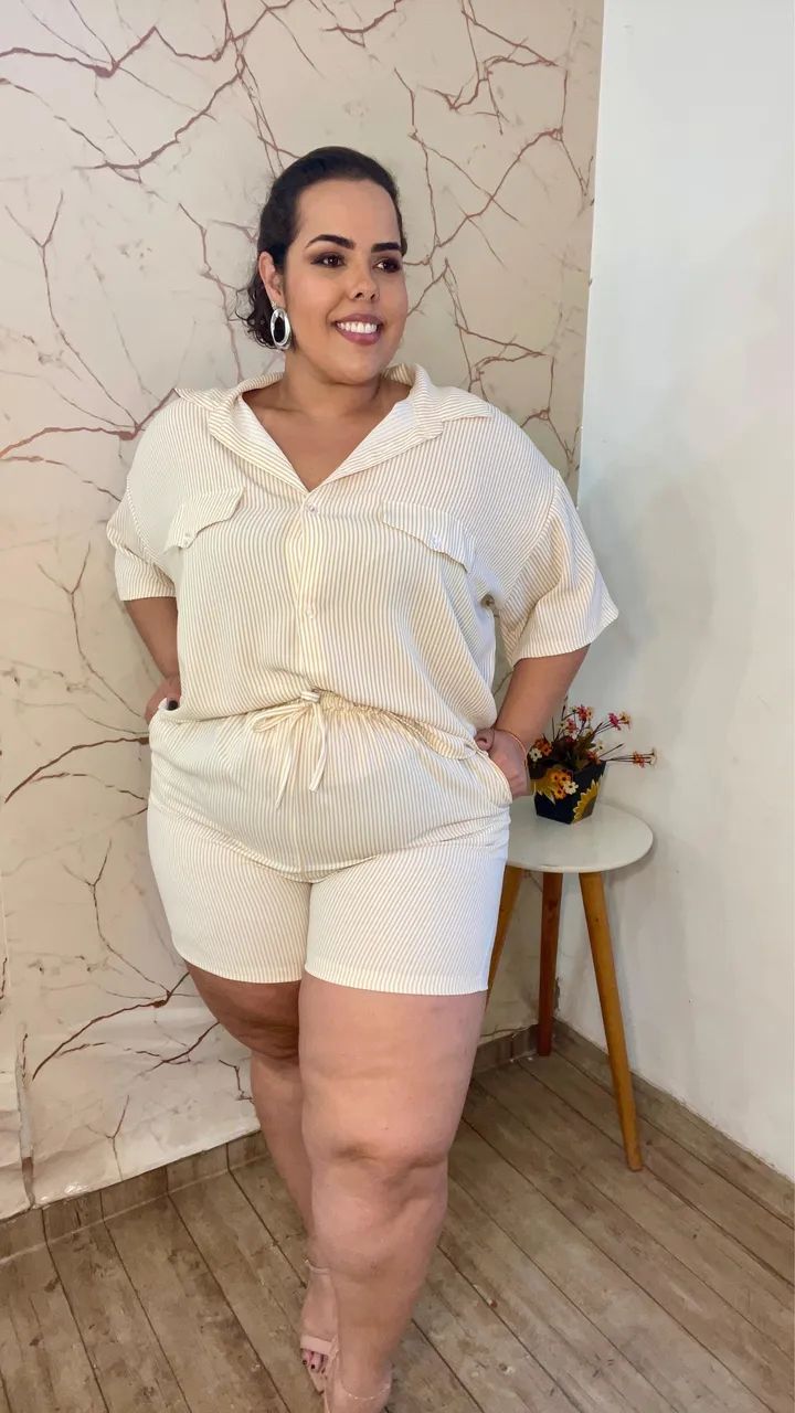 Conjunto Verão Plus Size