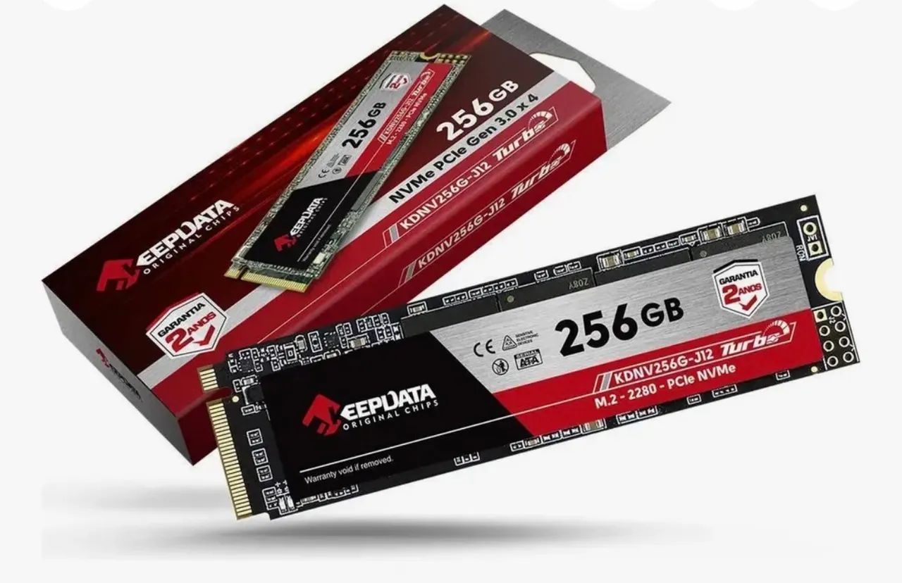 Ssd M.2 Nvme 256gb 2280 Keepdata Kdnv256g-j12 - Foto 2