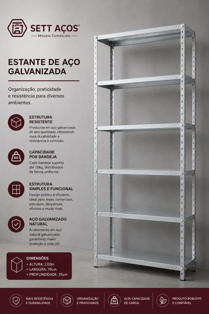 OFERTAS DE PRATELEIRAS DIRETO DA FÁBRICA 