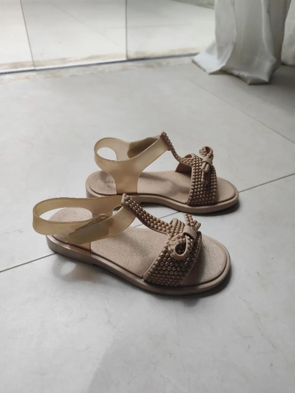 Sandália Melissa - 30 - dourada